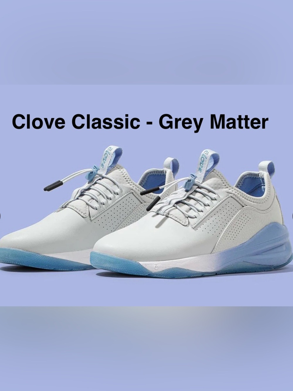 NEW CLOVE Classic Core “Grey Matter” Size 9.5 women. #1 Rated Nursing Shoes!